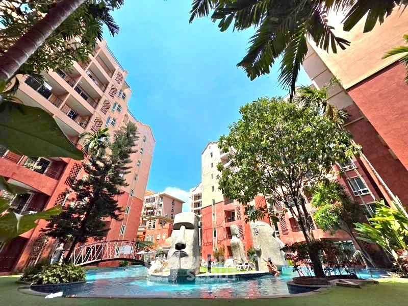 รูป คอนโด 1-ห้องนอน ที่ เซเว่น ซีส์ คอนโด รีสอร์ท จอมเทียน ใกล้ เมืองพัทยา (ID 3429045) - รูปที่ 1/11