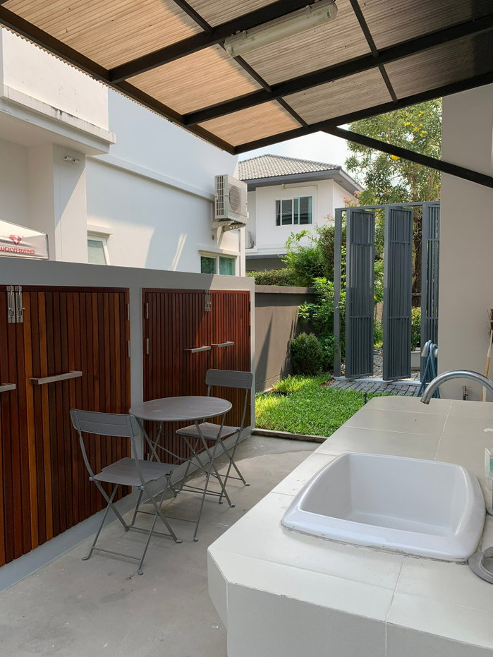 รูป 🏡✨ ให้เช่าบ้านเดี่ยวหรู มัณฑนา บางนา กม.7 | บ้านสวนสวย ที่ดินใหญ่กว่า 100ตร.ว. เฟอร์นิเจอร์ครบ พร้อมเข้าอยู่ ใกล้ Mega Bangna - รูปที่ 14/15