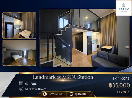 รูปภาพ ✨ Brand-New Modern Landmark |  Brilliant High Ceiling Design | Short Distance to Central Rama 9 & New CBD - Exceptional Value ✨