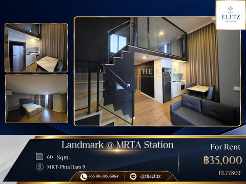 ✨ Brand-New Modern Landmark |  Brilliant High Ceiling Design | Short Distance to Central Rama 9 & New CBD - Exceptional Value ✨