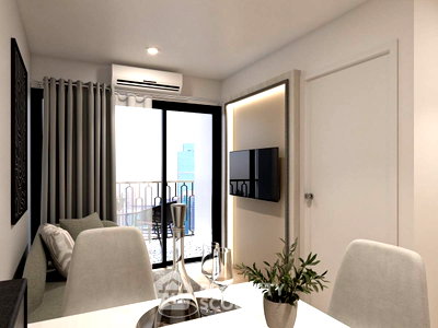 ขายคอนโด : คอนโด 1 ห้องนอน 44 ตร.ม. ชั้น 2 ที่ The Indeed Condo Pattaya (ID 3066335)