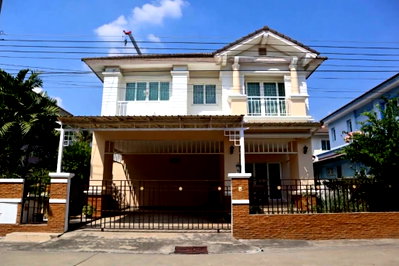 บ้านเดี่ยว ม.กรุงเทพธนบุรี : 🔥 ขายบ้านเดี่ยว มณเฑียรทอง 🔥 / 4 ห้องนอน #HPHU120