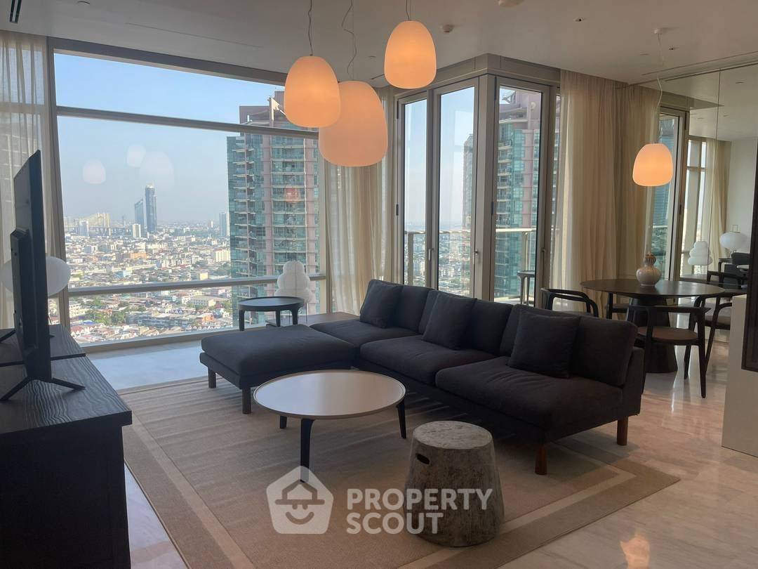 รูป ห้อง 2 ห้องนอน ชั้น 24 ขนาด 123 ตร.ม. ที่ Four Seasons Private Residences Bangkok ใกล้ BTS สะพานตากสิน (ID 3365537) - รูปที่ 3/12