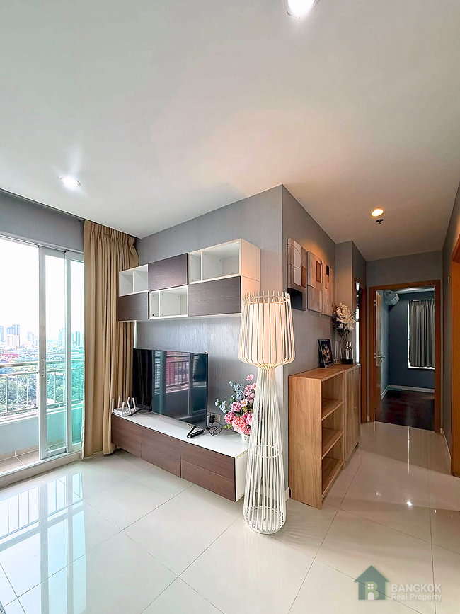 รูป Circle Phetchaburi 36 | ให้เช่าคอนโด ห้องมุม 2 ห้องนอน MRT เพชรบุรี - รูปที่ 8/18