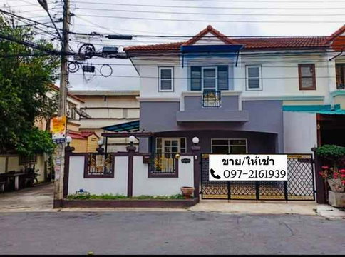 📍ว่าง พ.ย.📍นี้ ให้เช่าทาวน์เฮาส์ 2 ชั้น หมู่บ้าน เคซี 6 รามอินทรา ซอยพระยาสุเรนทร์ 0972161939