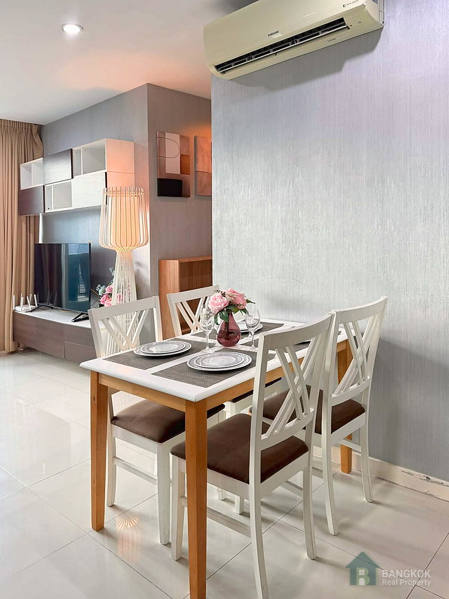 รูป Circle Phetchaburi 36 | ให้เช่าคอนโด ห้องมุม 2 ห้องนอน MRT เพชรบุรี - รูปที่ 7/18