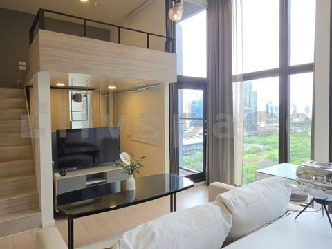 ▚ L1JC0Nツ ขาย Chewathai Residence Asoke 1Bed Duplex 45ตร.ม. 5.39ลบ. ต่ำกว่าราคาเปิดตัว 4แสน ตร.ม.ละ 1.2แสน ถูกที่สุด ใกล้ MRT พระราม 9✨