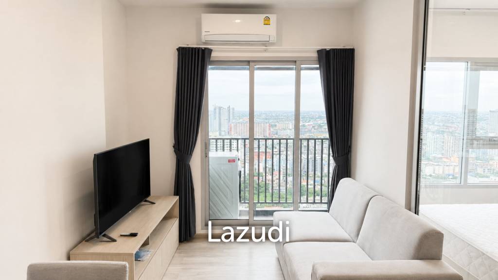 picture High-floor 28 sqm condo at Niche MONO Ramkhamhaeng, Hua Mak Bangkok - 2/10