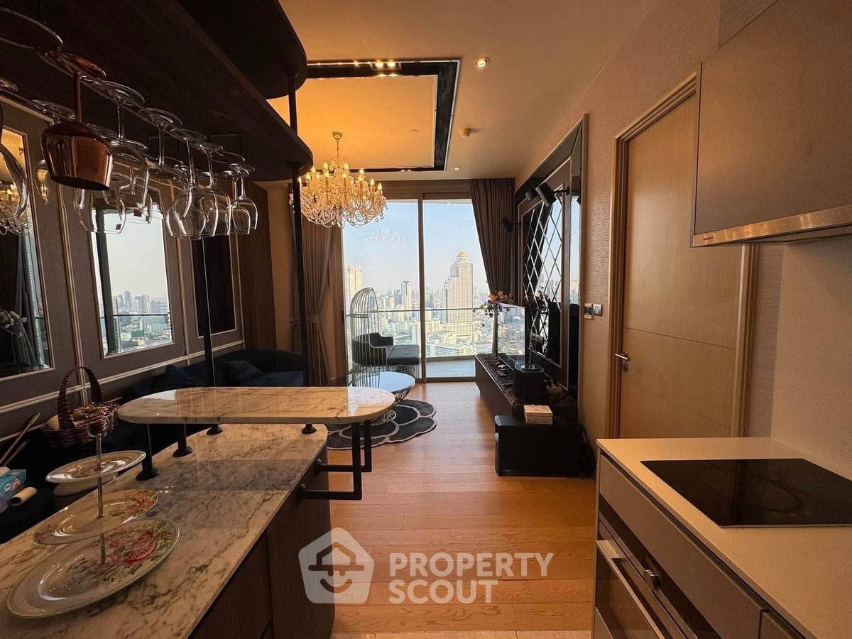 รูป ชั้น 36 ห้อง 1 ห้องนอน ที่ Magnolias Waterfront Residences ใกล้ BTS สะพานตากสิน (ID 3426338) - รูปที่ 9/13