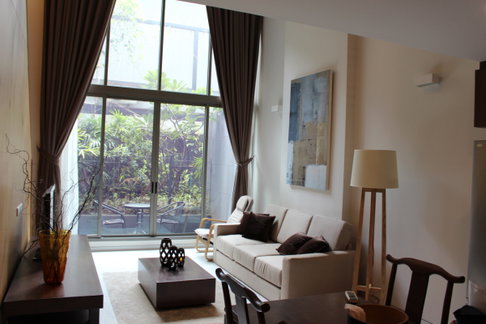 Rare Garden Duplex 67 m² – Private Terrace, Double-Height Living, Loft Bedroom | Siamese Thirty Nine, Sukhumvit 39 | 40,000/mo – Owner Direct