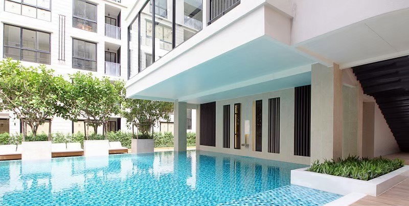 รูป ขาย Maestro 03 รัชดา-พระราม 9 อาคาร C ชั้น 1 29 ตร.ม. หันสวน ส่วนตัว บิ้วท์อินครบ พร้อมอยู่ - รูปที่ 10/16