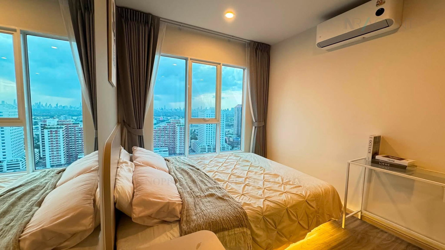 รูป 🚩 ให้เช่าคอนโด รีเจ้นท์ โฮม บางนา อาคาร A ชั้น 28 1 ห้องนอน ขนาด 28 ตรม ใกล้ BTS บางนา - รูปที่ 3/8