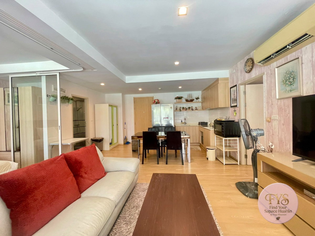 รูป Pet friendly condo  : คอนโดให้เช่า #บ้านแสนคราม หัวหิน ชะอำ, ยูนิต 1365/250, 2 ห้องนอน - รูปที่ 13/36