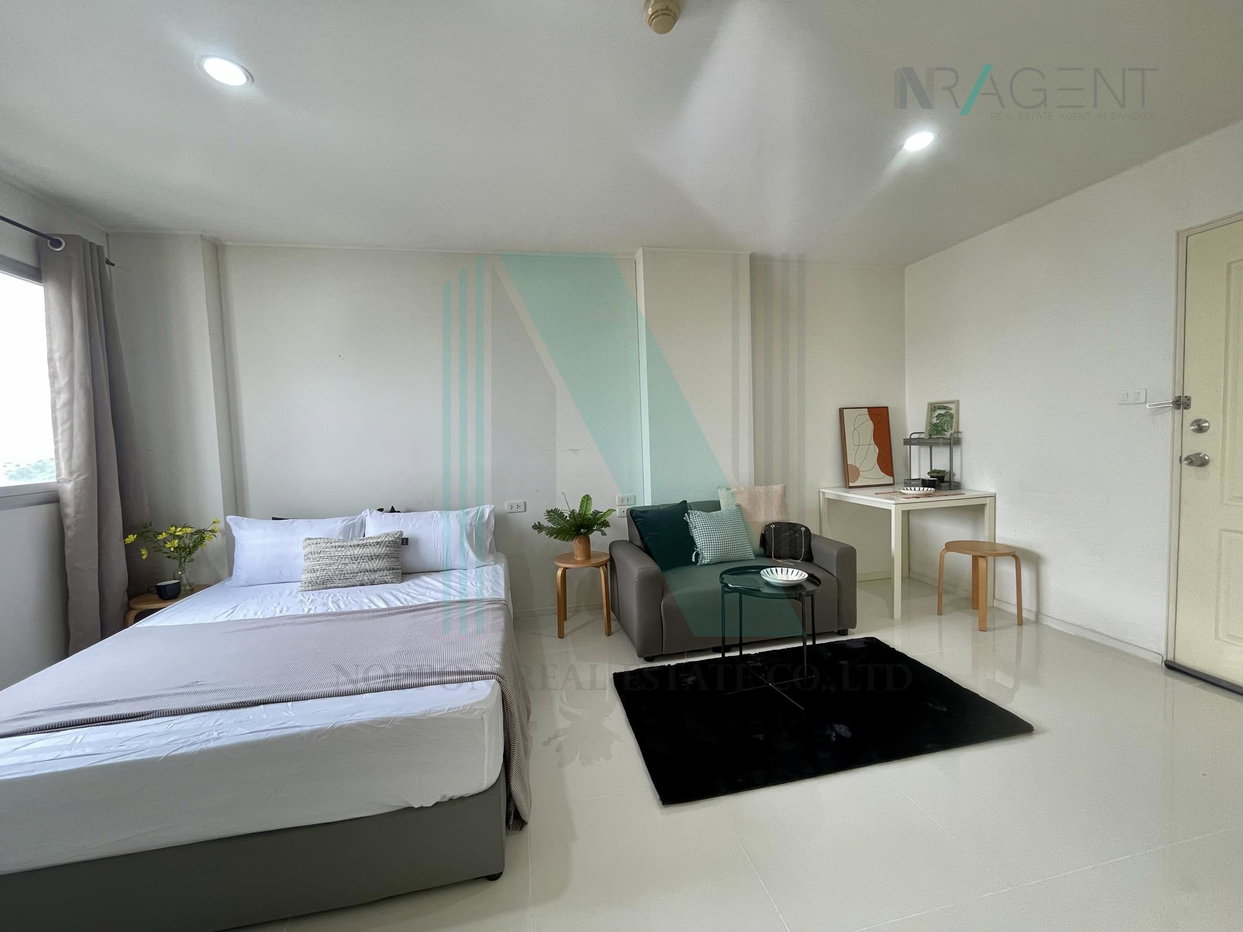 picture For Rent Condo LUMPINI CONDO TOWN RAMINTHRA - NAWAMIN Building D, Floor 5,Studio, Room size 25 sqm - 5/8