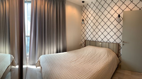 📌 [ P-47909 ] FOR RENT 2 Bedrooms : Ideo Mobi Rama 9 ใกล้ MRT พระราม 9 | Line@easythaihome 085-592-2897