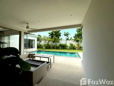 Houses for rent Cherngtalay Witthayakhom School : 4 Bedroom Villa for rent at Trichada Azure 6874748