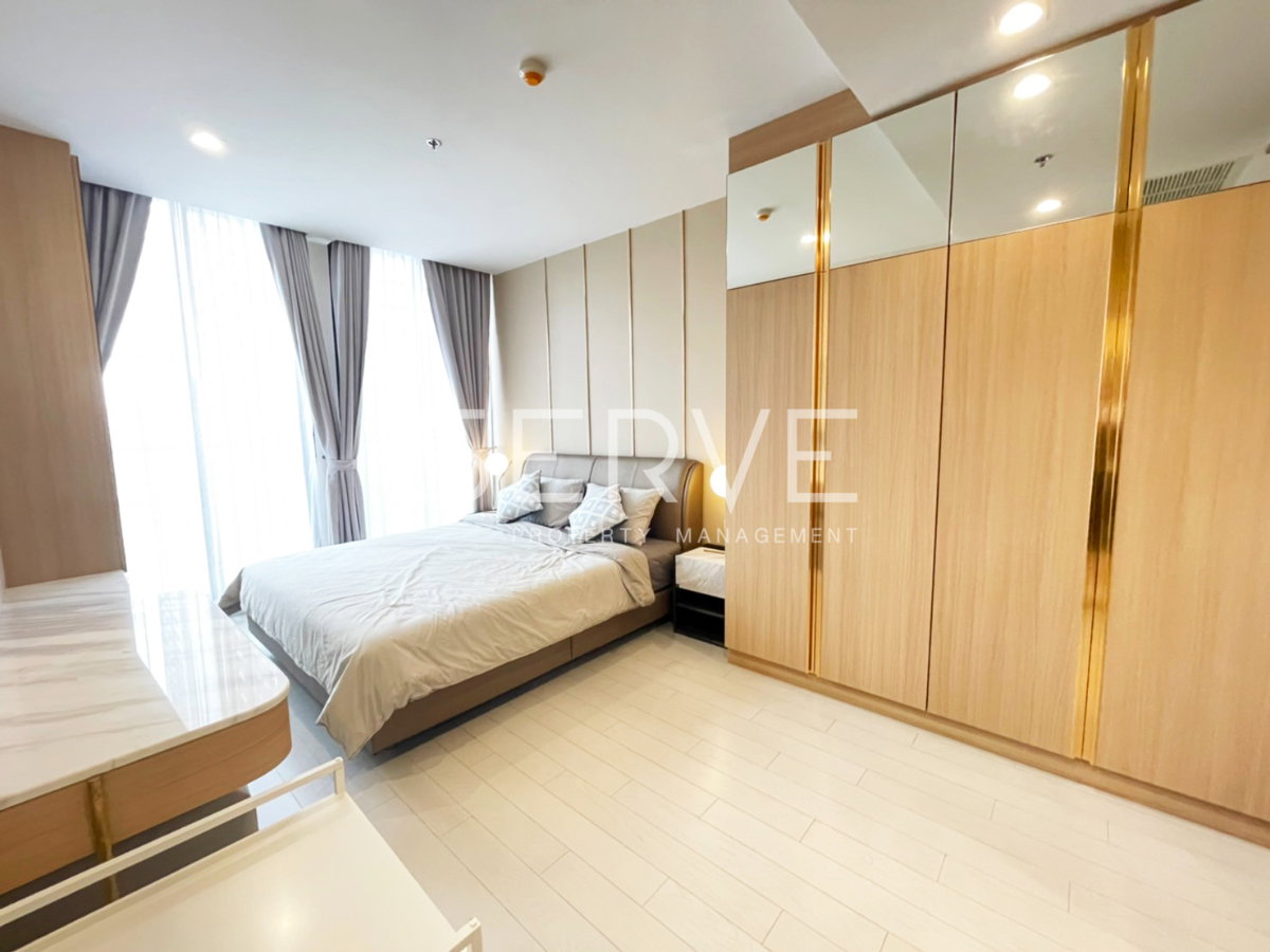 รูป 🔥45 K🔥- 1 นอน 57.09 ตร.ม. ชั้นสูง 10+ แต่งสวยสไตล์ Modern คอนโดเชื่อมตรงเข้า BTS เพลินจิต ที่ Noble Ploenchit / ให้เช่าคอนโด - รูปที่ 3/13