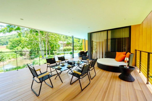 picture KhaoYai Pool Villa home for rent Thanarat Rd 200m. bordering the LamTakhong stream - 2/8