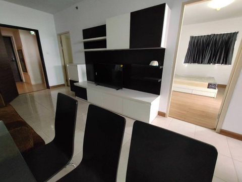 For rent Supalai Park, 2 bedrooms (59 sq.m)special price 17,000 baht (Close MRT&BTS Bangwa)