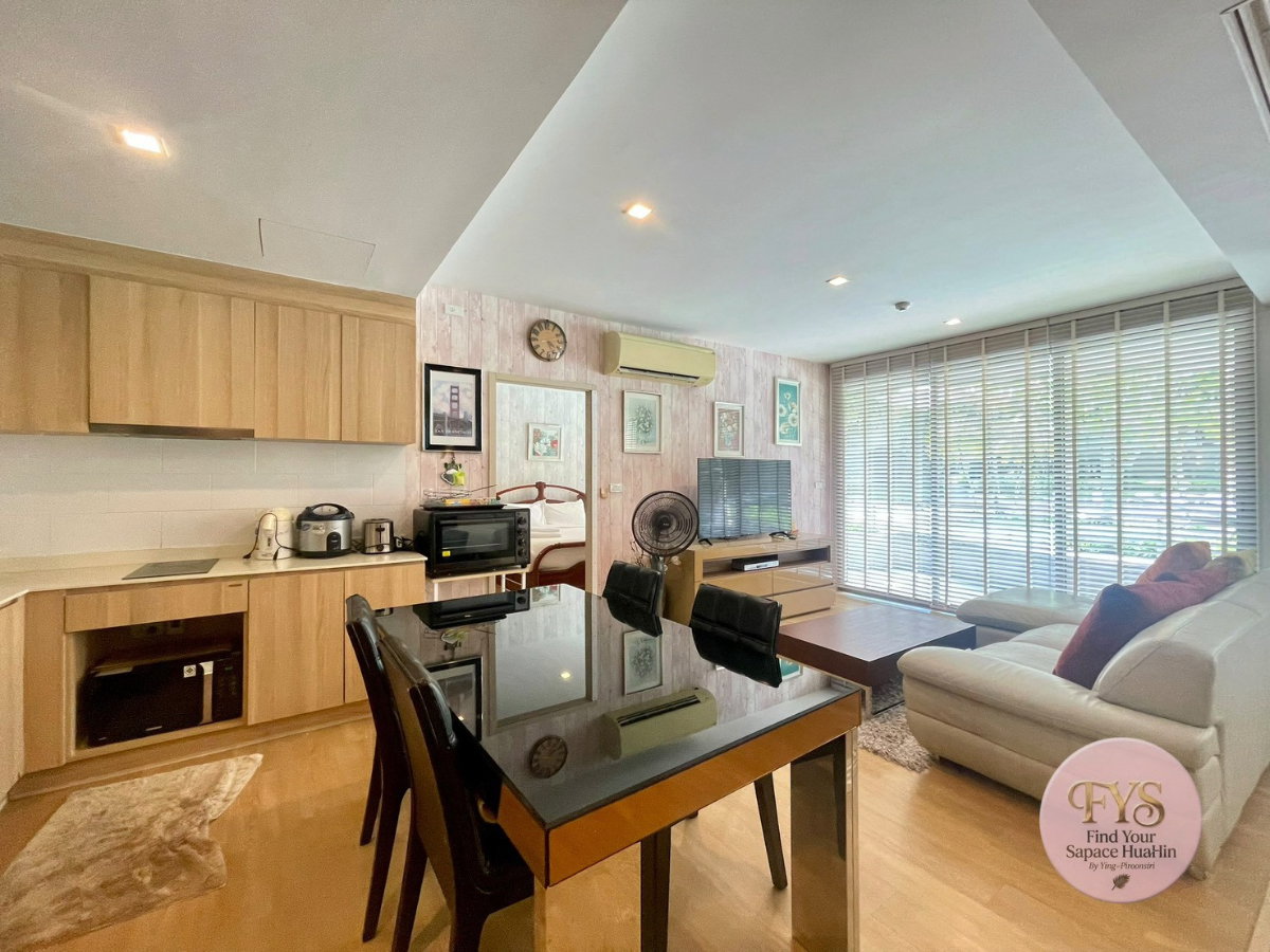 รูป Pet friendly condo  : คอนโดให้เช่า #บ้านแสนคราม หัวหิน ชะอำ, ยูนิต 1365/250, 2 ห้องนอน - รูปที่ 4/36