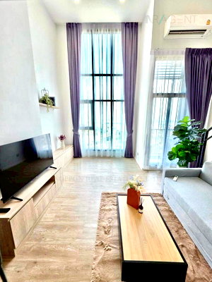 คอนโดให้เช่า : ให้เช่าคอนโด โมดิซ สุขุมวิท 50 อาคาร B ชั้น 22 Duplex ขนาด 40.00 ตรม ใกล้ ด่านเก็บค่าผ่านทางพิเศษอาจณรงค์ 3