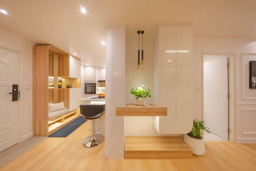 รูป For rent Fortune condo town 2 ห้องนอน บิ้วอิน ตกแต่งสวยหรู เฟอร์ครบ พร้อมเข้าอยู่ ใกล้ BTS ช่องนนทรี-RW008524   - รูปที่ 17/29