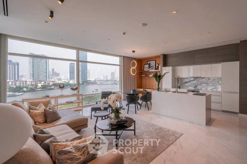 คอนโด 2 ห้องนอน เลี้ยงสัตว์ได้ ที่ Four Seasons Private Residences Bangkok ใกล้ BTS สะพานตากสิน (ID 3431235)