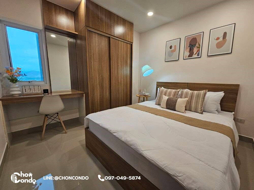 รูป Mornington Grand ชั้น7 ตึกA ------- 2ห้องนอน + 1ห้องน้ำ ------------Tel 097-049-5874 (Line: @choncondo มี@ด้วย) - รูปที่ 3/20