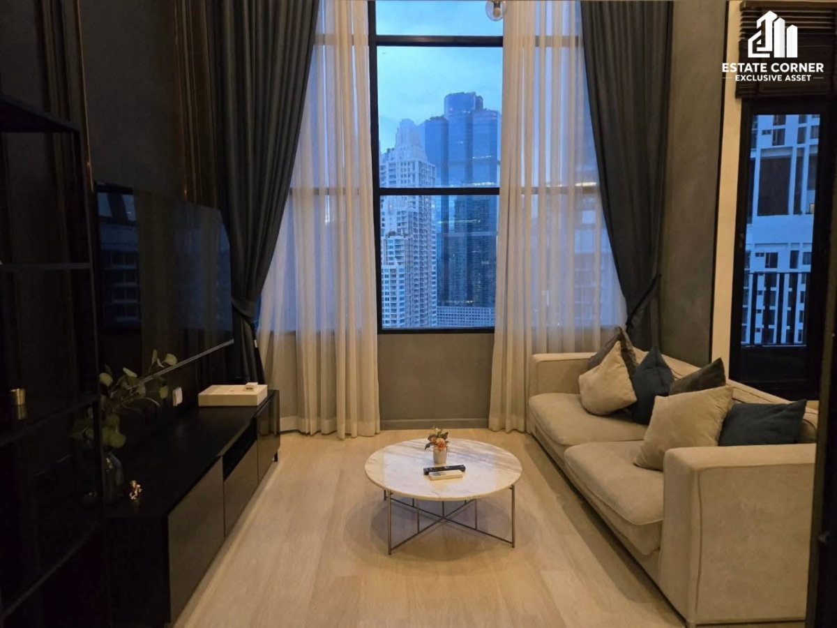 รูป ขาย คอนโด Knights Bridge Prime Sathorn Duplex Loft ชั้น 30 วิวเมืองสาทร - รูปที่ 5/9