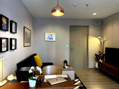 Condos for sale : 🔺 For sell condo THE POLITAN RIVE Building 1, Floor 19,1 bed room, Room size 30.00 sqm