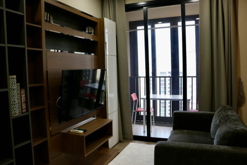 Condo for rent, Ashton Asoke, 1 Bed, central area complete with Sky Lounge and Sauna, near MRT Sukhumvit.