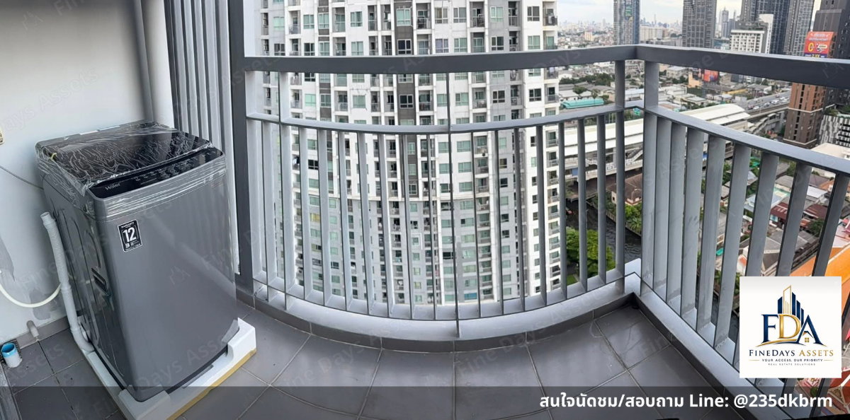 รูป FD-085221ห้องมุม รีโนเวตใหม่ วิวสวย ชั้น 19 เพียง 13,000 บาท! | Renovated Corner Unit for Rent – 🏙️ ให้เช่า | เดอะ เทมโป แกรนด์ สาทร–วุฒากาศ - รูปที่ 7/9