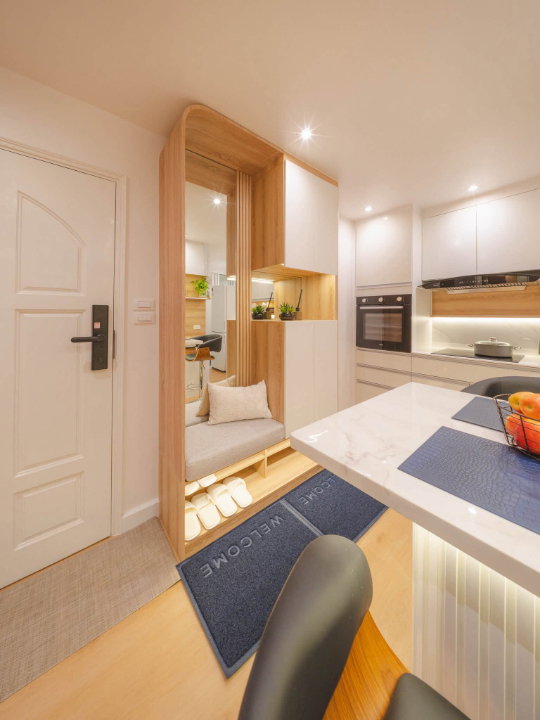 รูป For rent Fortune condo town 2 ห้องนอน บิ้วอิน ตกแต่งสวยหรู เฟอร์ครบ พร้อมเข้าอยู่ ใกล้ BTS ช่องนนทรี-RW008524   - รูปที่ 19/29