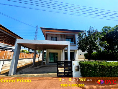 บ้านเดี่ยว สถาบันเทคโนโลยีแห่งสุวรรณภูมิ  : For Sale - House @Como Primo (Bangna-Outer Ring Road)