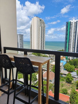 The Panora Pattaya Condo for Rent | Pratumnak Soi 5 | 34 Sq.m. | 15th Floor | Sea View