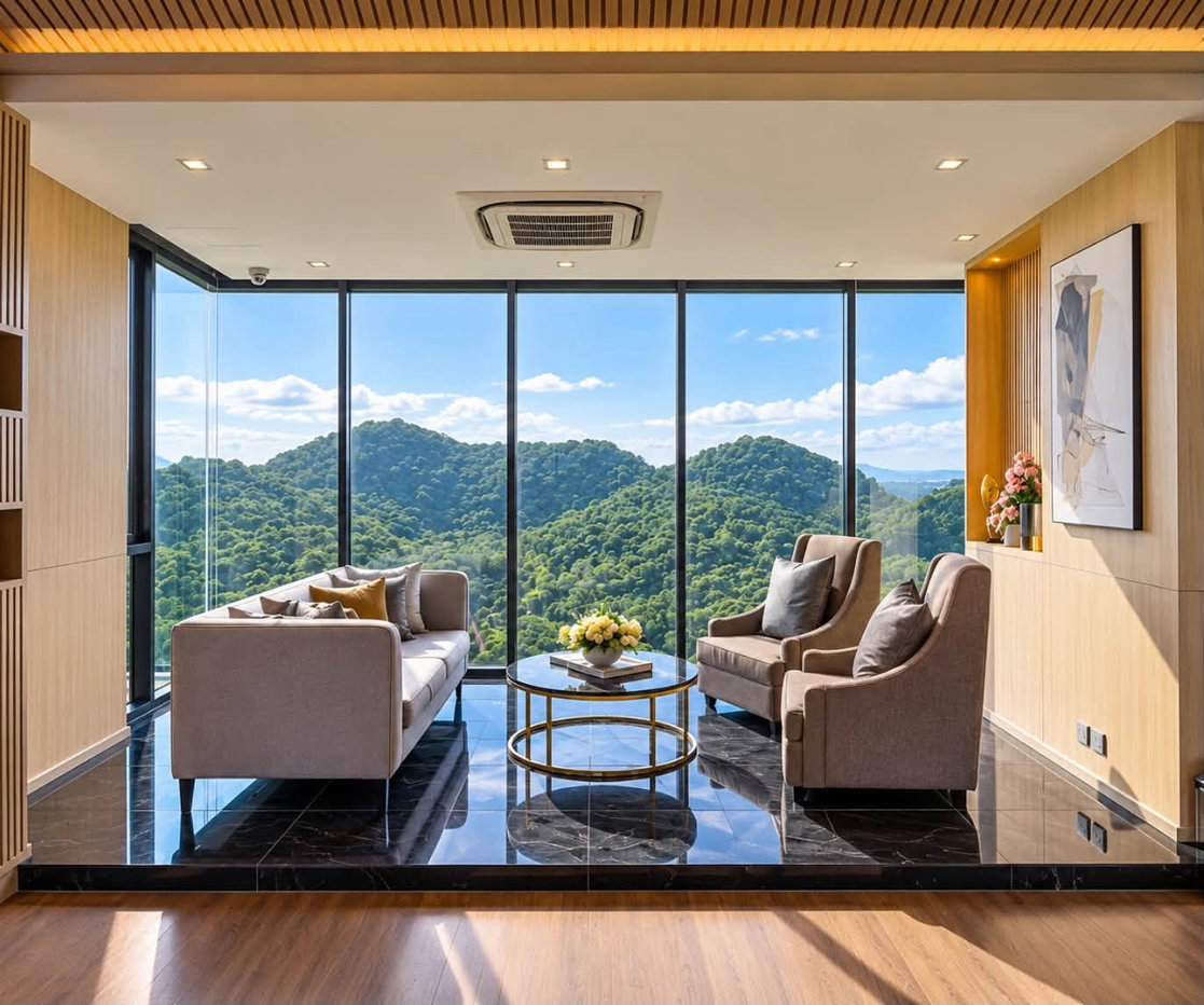 รูป ให้เช่าคอนโดไนท์บริดจ์ ( KnightsBridge ) ชั้น29 วิวภูเขา ศรีราชา - รูปที่ 2/16