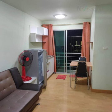 For Rent Condo SMART CONDO @ RAMA 2 Building E, Floor 4,1 bed room, Room size 28.00 sqm