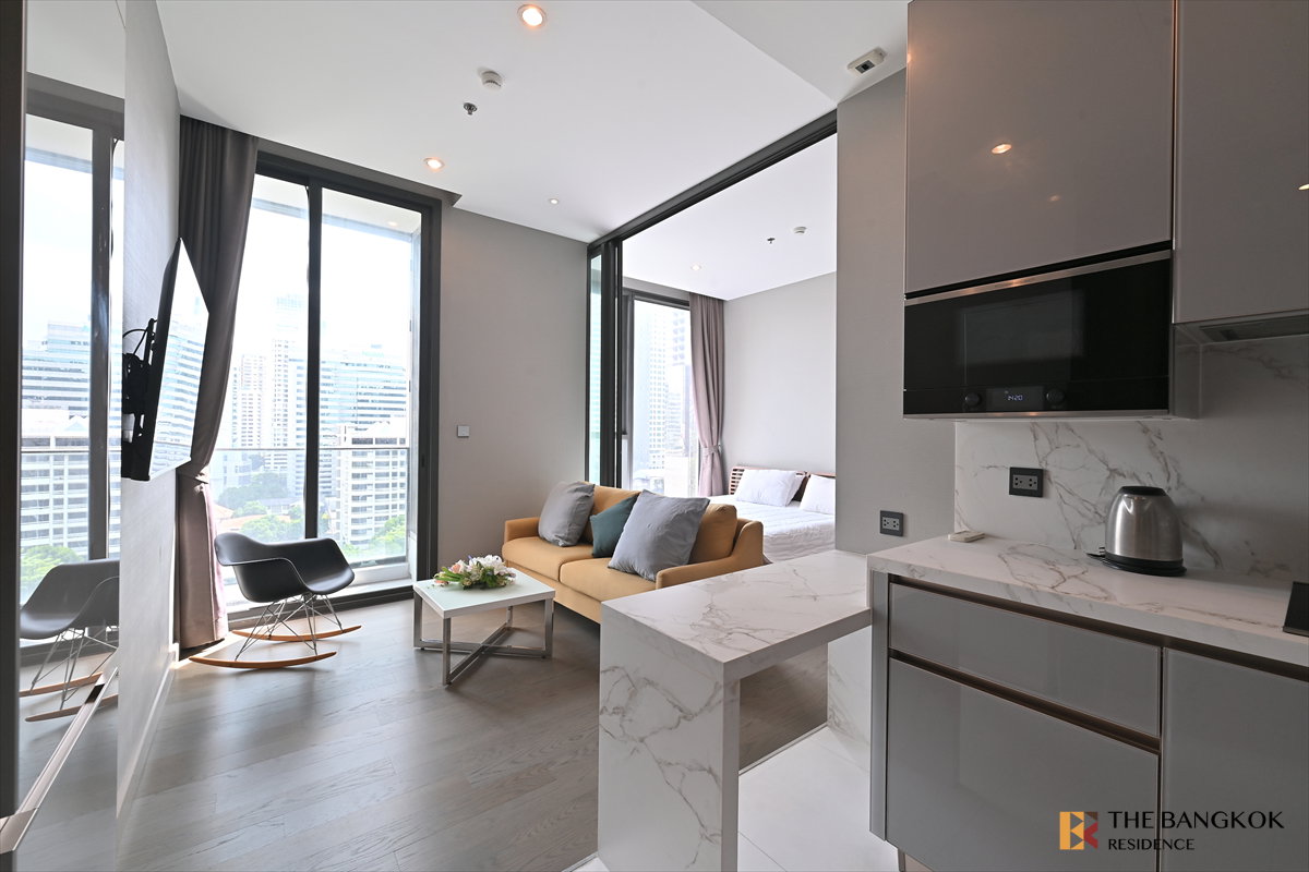 picture 💖💖 Condo for Sale 🌃 THE ESSE at SINGHA COMPLEX 1BR 35 sq.m. 8.8MB ✨ Private North-Facing Unit with an Open View, Near MRT Phetchaburi - 8/12