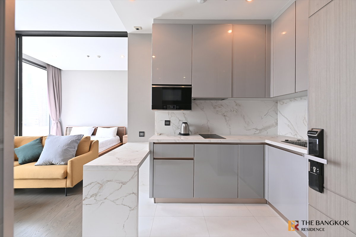 picture 💖💖 Condo for Sale 🌃 THE ESSE at SINGHA COMPLEX 1BR 35 sq.m. 8.8MB ✨ Private North-Facing Unit with an Open View, Near MRT Phetchaburi - 10/12