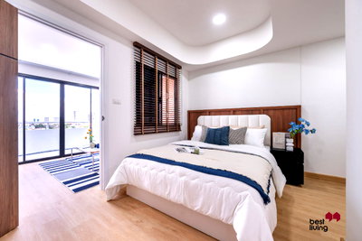 ขายคอนโด : Supattra Condotel ห้องใหญ่ 2 ห้องนอน Pet-Friendly ใกล้ BTS อุดมสุข