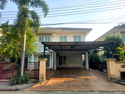 Houses for rent Central Plaza Westgate :  Large detached house for rent – move-in ready! Located at Casa Ville Ratchaphruek-Rattanathibet 2.  36,000