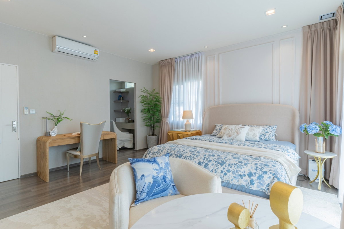 รูป 🏡✨ ให้เช่าบ้านเดี่ยวหรู มัณฑนา บางนา กม.7 | บ้านสวนสวย ที่ดินใหญ่กว่า 100ตร.ว. เฟอร์นิเจอร์ครบ พร้อมเข้าอยู่ ใกล้ Mega Bangna - รูปที่ 6/15
