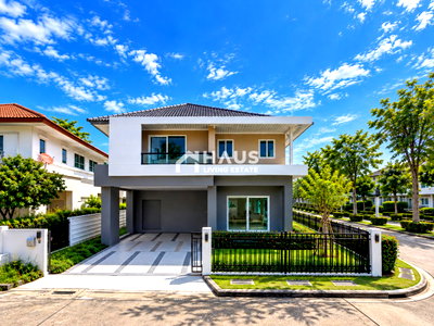 บ้านเดี่ยว เดอะ คริสตัล เอสบี : 🔥 แปลงมุมใกล้สวน! รีโนเวทใหม่ ใกล้ทางด่วน 🔥 ขายบ้านเดี่ยว ธารา ราชพฤกษ์ ปิ่นเกล้า 🔥 / 3 ห้องนอน #HRP2112