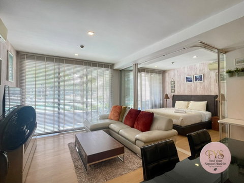 Pet friendly condo : คอนโดให้เช่า #บ้านแสนคราม หัวหิน ชะอำ, ยูนิต 1365/250, 2 ห้องนอน