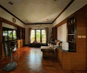 รูป ขายบ้านเดี่ยว 2 ชั้น พุทธมณฑลสาย 1 ซอย 37 ขนาด 165 ตร.วา บ้านหลังใหญ่ พื้นที่เยอะ ปลอดภัย มั่นคง - รูปที่ 19/29