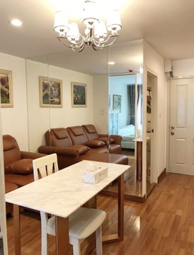 Regent Home Sukhumvit 81 Condo for Rent 11,000 Baht/Month 28 Sqm. 3rd Floor, Building A, Project View