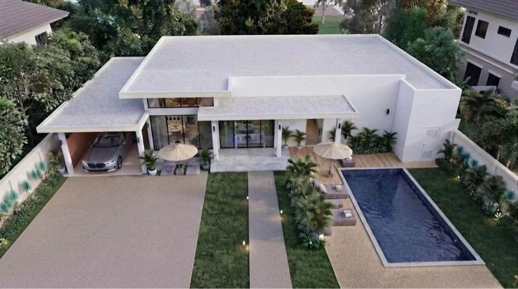 picture Pool villa for sale 5 Km to Grand Canyon, Hang Dong, Chiang Mai - 2/7