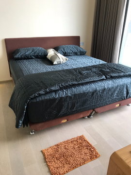 P-57373 FOR RENT 1 Bedroom : The Esse at Singha Complex Near MRT Phetchaburi | Line@easythaihome 085-592-2897