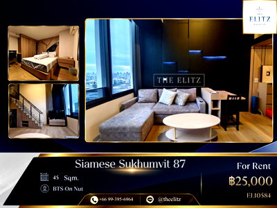 Condos for rent : ✨ Hotel-Managed Duplex Residence | High Ceiling Loft Design | Short Distance to BTS-Bang Chak & Expressway - Exclusive Living ✨