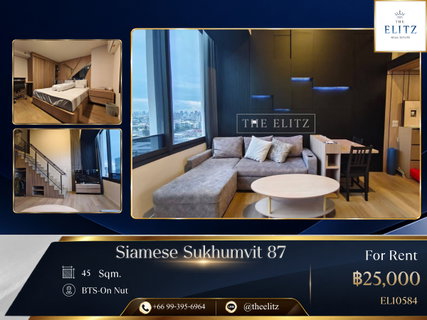 รูปภาพ ✨ Hotel-Managed Duplex Residence | High Ceiling Loft Design | Short Distance to BTS-Bang Chak & Expressway - Exclusive Living ✨